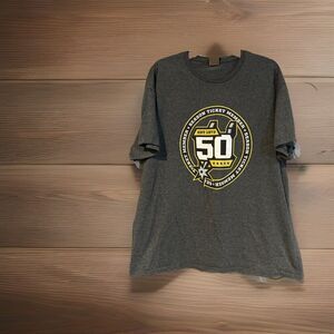 San Antonio Spurs 50th Anniversary Season Ticket Member T-Shirt Gray XL NBA